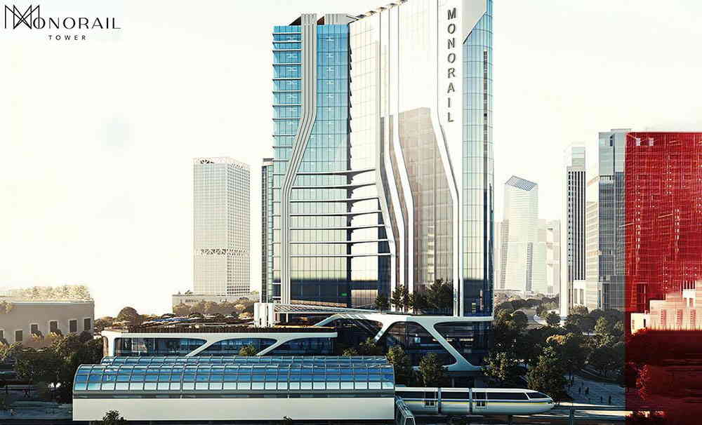 Monorail Tower New Capital Administration 